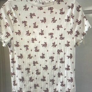 Floral Print Women's Top